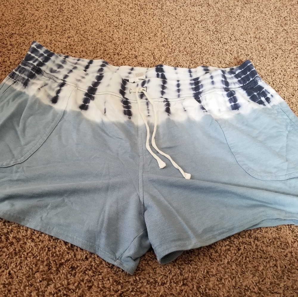 Drawstring Cotton shorts